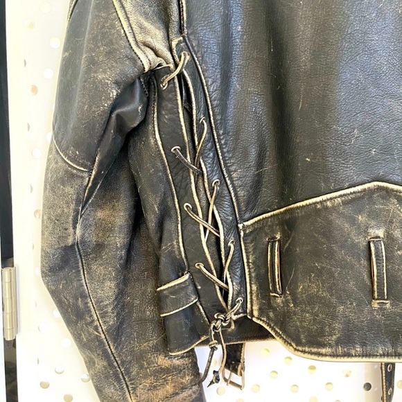 🔅SOLD $575 Lee Trevor Vintage Rare Motorcycle Jacket/Made in France, Rare - Picture 12 of 12